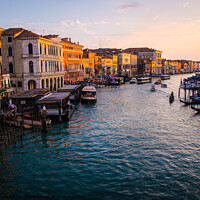 Buy canvas prints of Sunset in Venice by Adelaide Lin