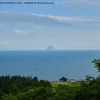 Buy canvas prints of Ailsa Craig by Christopher McMahon
