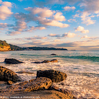 Buy canvas prints of Breathtaking scenery of a rocky beach  by Stan Lihai