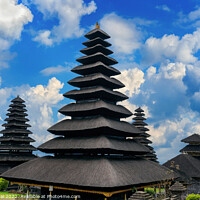 Buy canvas prints of Besakih temple in Bali, Indonesia. by Stan Lihai