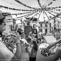 Buy canvas prints of Brass band Spain by Giles Rocholl