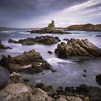 Buy canvas prints of Pregonda rocks Menorca by Giles Rocholl