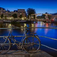 Buy canvas prints of Bicycle bike Amsterdam Netherlands by Giles Rocholl
