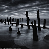 Buy canvas prints of Spurn point Yorkshire by Giles Rocholl