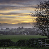 Buy canvas prints of Weeton village Yorkshire by Giles Rocholl