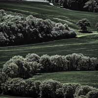 Buy canvas prints of Sutton Bank Yorkshire art by Giles Rocholl