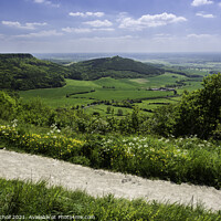 Buy canvas prints of Sutton Bank Yorkshire by Giles Rocholl