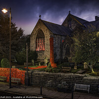 Buy canvas prints of Remembrance day Otley Yorkshire by Giles Rocholl