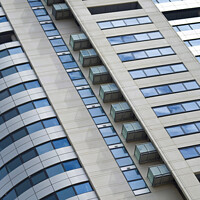 Buy canvas prints of Bridgewater Place Offices Leeds by Giles Rocholl