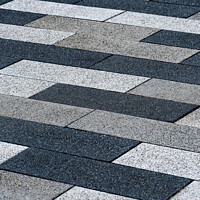 Buy canvas prints of Abstract stone paving by Giles Rocholl