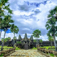 Buy canvas prints of Angkor Wat Temple by Arnaud Jacobs