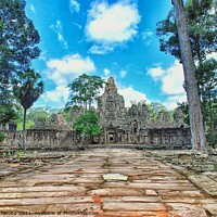 Buy canvas prints of Angkor Thom, Cambodia by Arnaud Jacobs