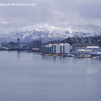 Buy canvas prints of Tromso in Northern Norway on a bright day in early June by Phil Banks