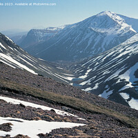 Buy canvas prints of Pools of Dee and the Angels Peak - Cairngorm Mountains by Phil Banks