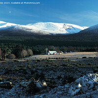 Buy canvas prints of Cairngorm Mountains from Whitewell by Phil Banks