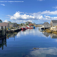 Buy canvas prints of Peggy's Cove, Nova Scotia, Canada by Phil Banks