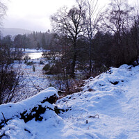 Buy canvas prints of The Speyside Way in Winter by Phil Banks