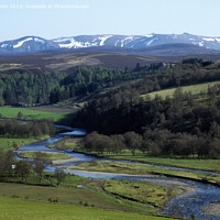Buy canvas prints of River Aa'n and Ben Aa'n in Spring by Phil Banks