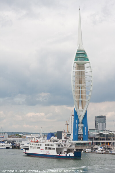 Spinnaker Tower in Portsmouth Picture Board by Elaine Hayward