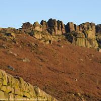 Buy canvas prints of Hen Cloud in the Roaches by Elaine Hayward