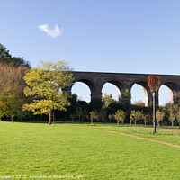Buy canvas prints of Chappel Viaduct in the Colne Valley, Essex by Elaine Hayward