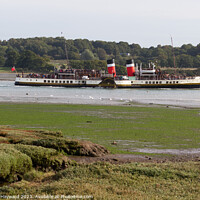 Buy canvas prints of PS Waverley on the River Orwell by Elaine Hayward