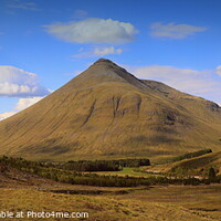 Buy canvas prints of Beinn Dòrain from the A82 by John Godfrey Photography
