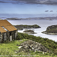 Buy canvas prints of Red Roof Cottage by John Godfrey Photography