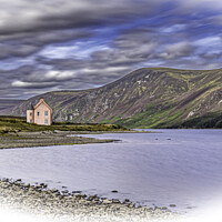 Buy canvas prints of The Pink House by John Godfrey Photography
