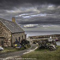 Buy canvas prints of Cove Harbour by John Godfrey Photography
