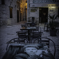 Buy canvas prints of Tom Waits Table. by John Godfrey Photography