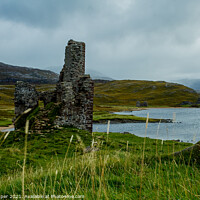 Buy canvas prints of Ardvreck Castle on Loch Assynt by Paul Pepper