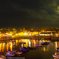 Buy canvas prints of Porthleven Nights by Paul Pepper