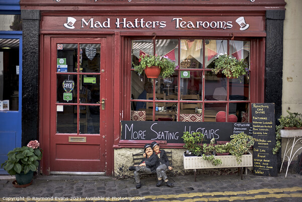 Mad Hatters Tearooms  Acrylic by Raymond Evans