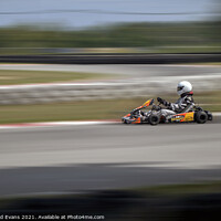 Buy canvas prints of Go Kart racing  by Raymond Evans