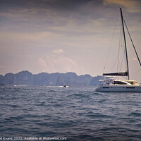 Buy canvas prints of Sailing boat at sea  by Raymond Evans