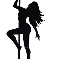 Buy canvas prints of Pole Dancer by Raymond Evans