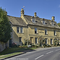 Buy canvas prints of Horse and Groom Bourton on the Hill  by Raymond Evans