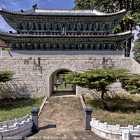Buy canvas prints of Namdaemun Gate Korea by Raymond Evans