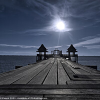 Buy canvas prints of Abandoned Pier by Raymond Evans