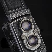 Buy canvas prints of Rolleiflex TLR camera by Raymond Evans