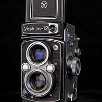 Buy canvas prints of Yashica 12 TLR by Raymond Evans
