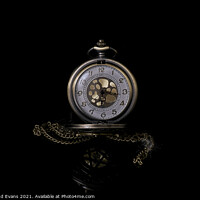 Buy canvas prints of Antique Pocket Watch by Raymond Evans