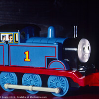 Buy canvas prints of Thomas the Tank Engine by Raymond Evans
