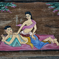 Buy canvas prints of Thai massage by Raymond Evans