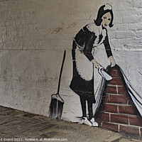 Buy canvas prints of Banksy wall art by Raymond Evans