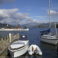 Buy canvas prints of Lake Windermere Cumbria  by Raymond Evans