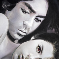 Buy canvas prints of Lovers by Raymond Evans
