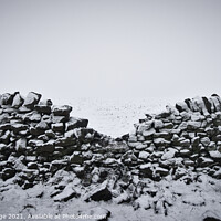 Buy canvas prints of The Frozen Wall by Peter Wooldridge