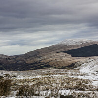 Buy canvas prints of Winter landscape in South Wales by Patrick Martin
